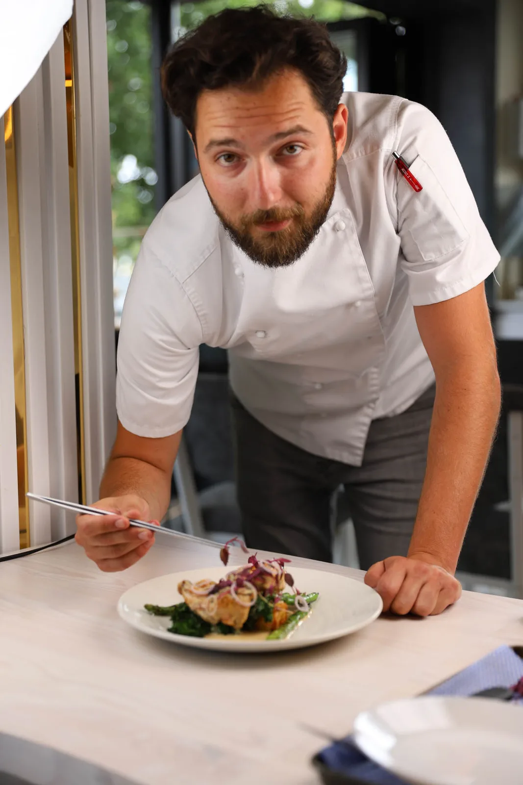 Chef Berk Önce at the pass